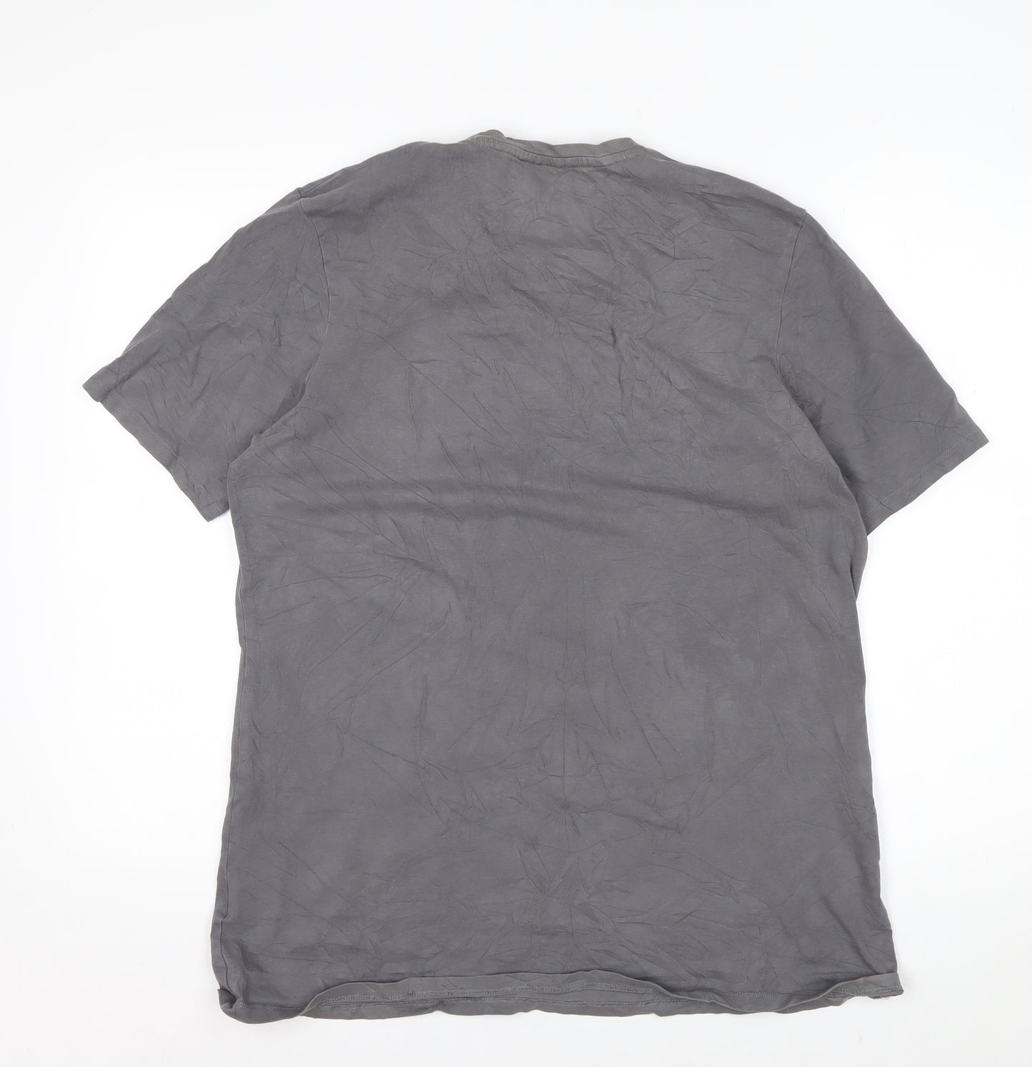Gymshark Mens Grey XL Athletic Fit Short Sleeve Crew Neck T-Shirt