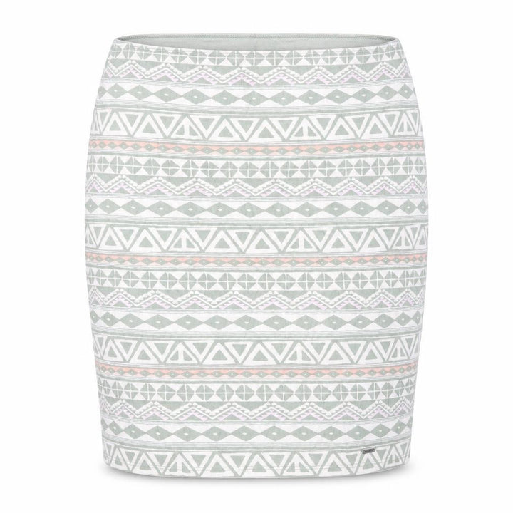 Hollister Womens Green Aztec Stretch Jersey Pencil Skirt L