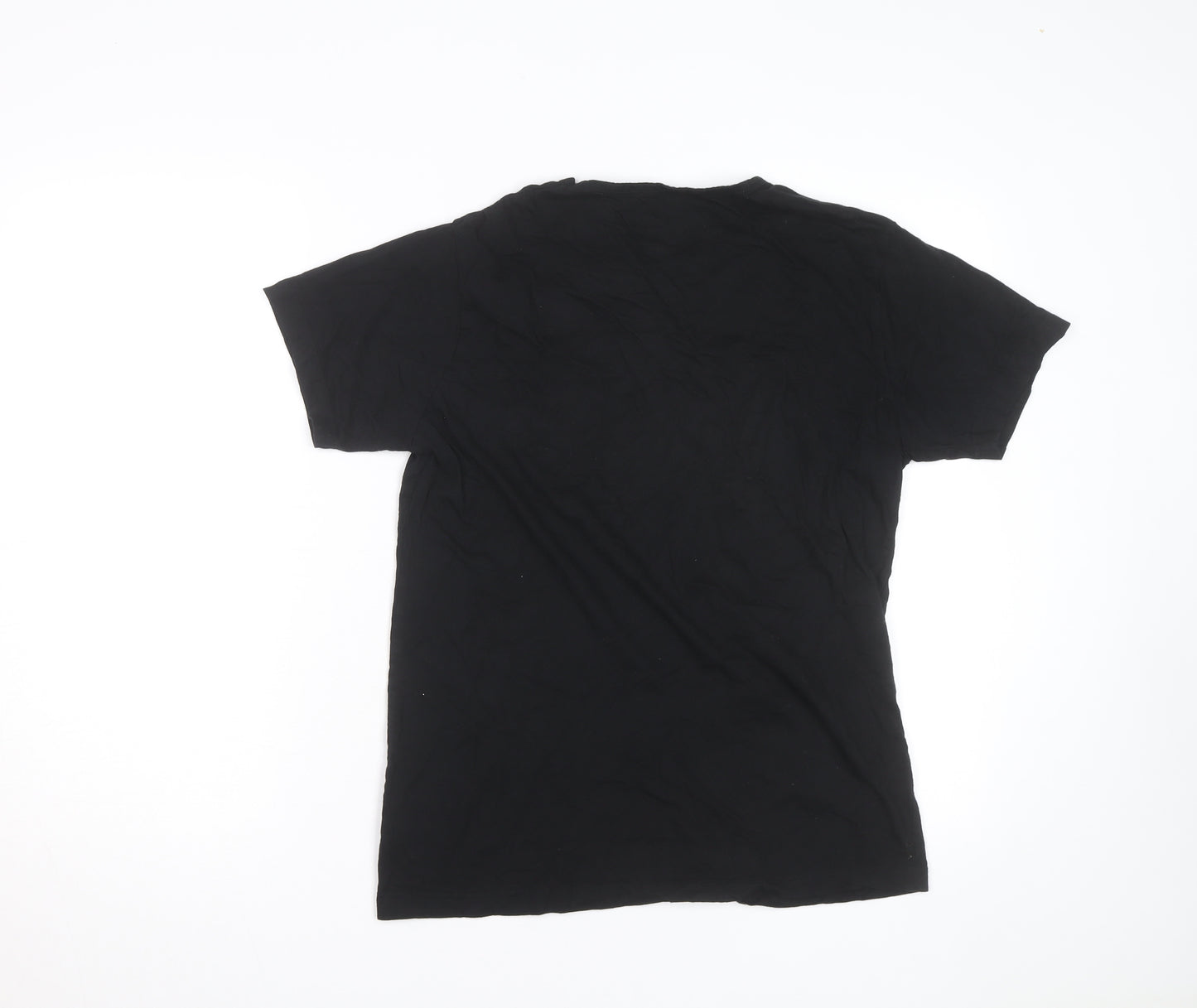 Lyle & Scott Men's Black Crew Neck Regular Fit Cotton T-Shirt M