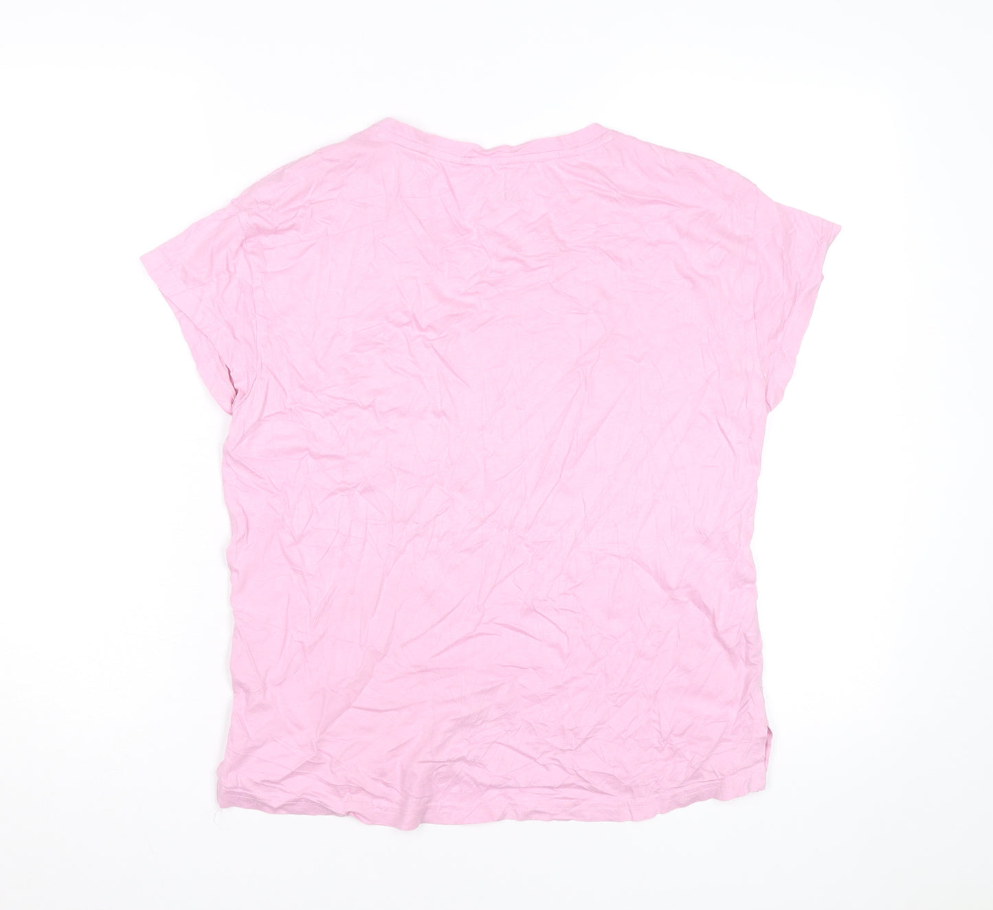 Puma Women's Pink Basic Sports T-Shirt Size 10