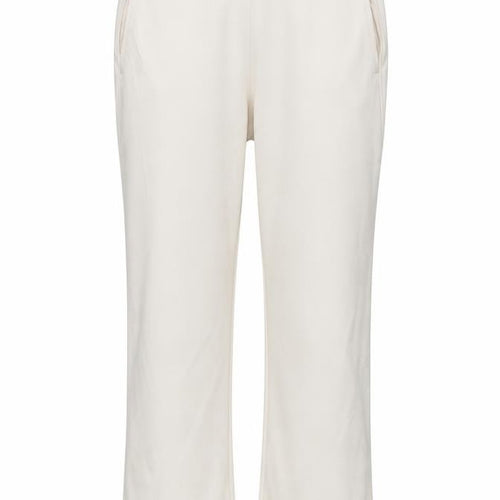 Marks and Spencer Women Beige Regular Cropped Jogger Trousers Size 12