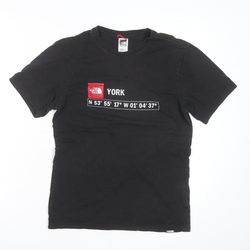 The North Face Men's Black York Graphic Cotton T-Shirt Size L