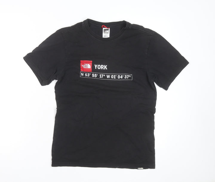 The North Face Men's Black York Graphic Cotton T-Shirt Size L
