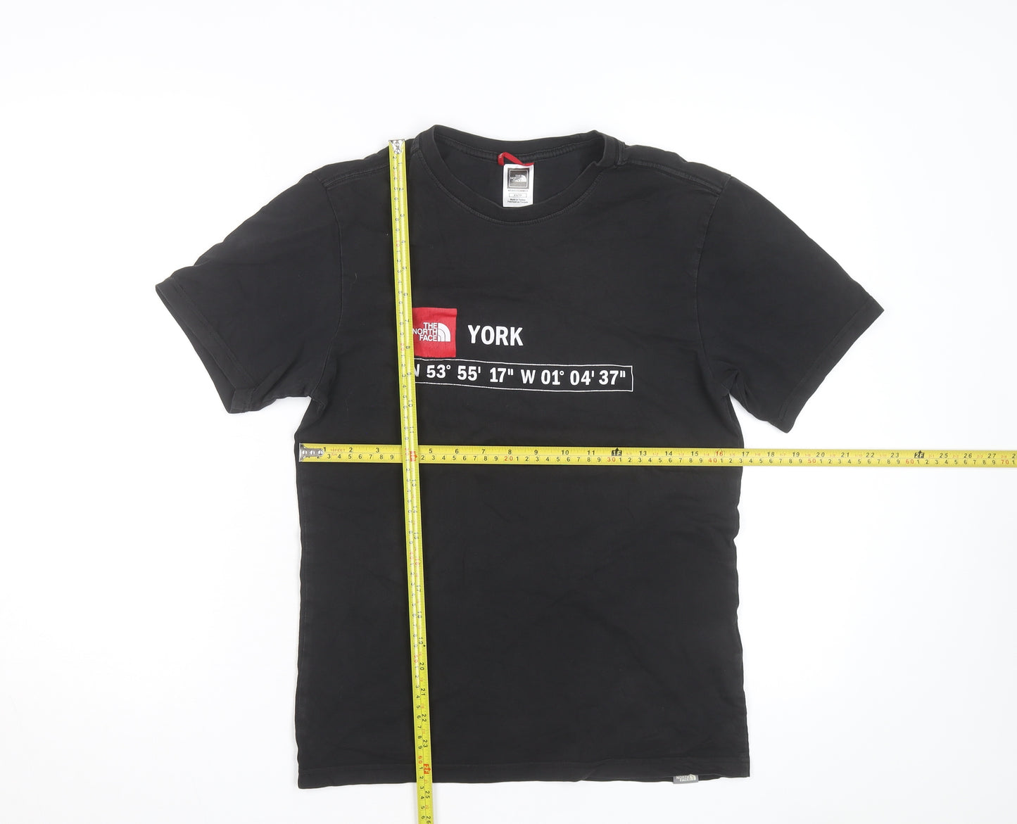 The North Face Men's Black York Graphic Cotton T-Shirt Size L