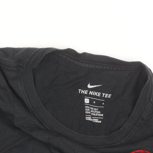 Nike Men's Black FFBB Jumpman Graphic T-Shirt Size L