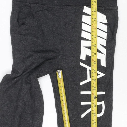 Nike Girls Black Air Sleeveless Jersey Jumpsuit 6-8 Years