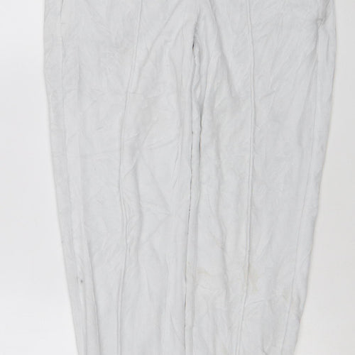 DKNY Sport Womens White Jogger Sweatpants Size S Cotton Blend