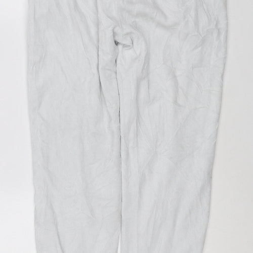 DKNY Sport Womens White Jogger Sweatpants Size S Cotton Blend