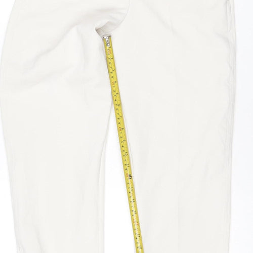 Marks and Spencer Women’s Beige Tapered Trousers Size 10 Regular