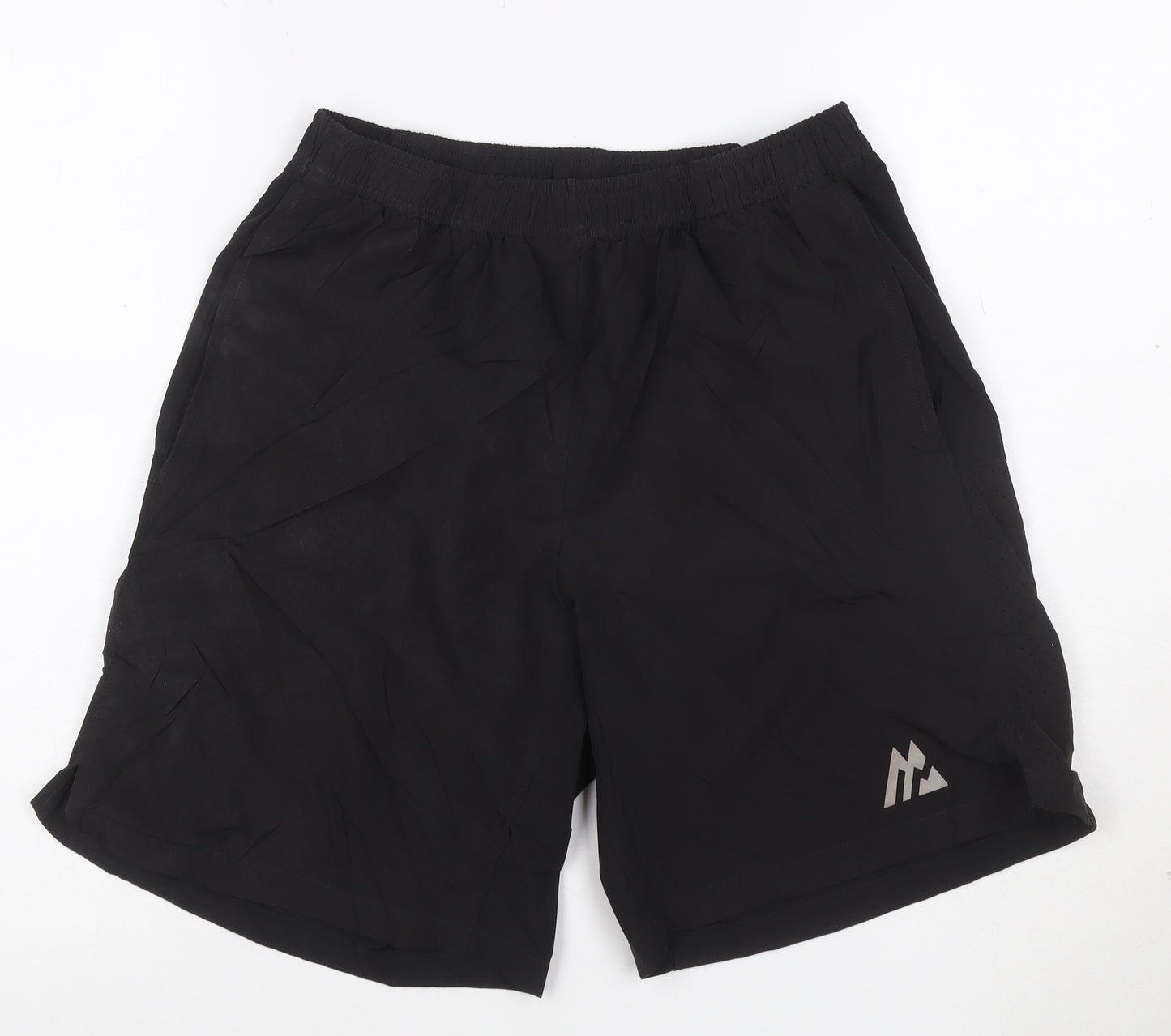 Montirex Mens Black Athletic Shorts M Lightweight Quick Dry