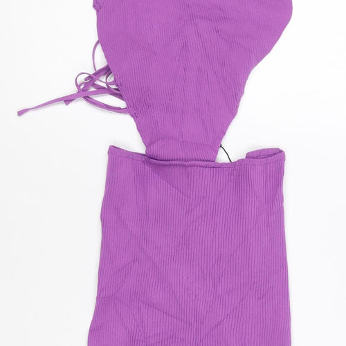 PrettyLittleThing Women’s Purple Bodycon Mini Dress Size S