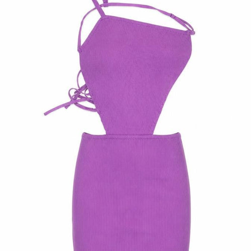 PrettyLittleThing Women’s Purple Bodycon Mini Dress Size S