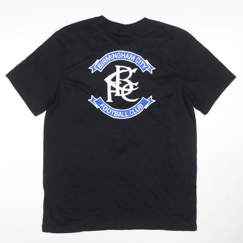 Nike Men's Black Dri-Fit Birmingham City FC Short Sleeve T-Shirt Size M