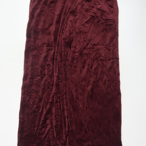 Marks and Spencer Women’s Red Velour Lounge Pants Size 14