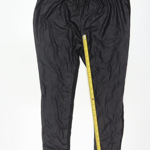 Scarlett & Jo Women Black Size 20 Leggings Polyester Blend Elastic Waist