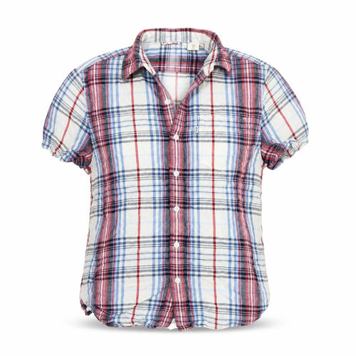 Levi's Womens Multicoloured Plaid Cotton Button-Up Shirt Size S