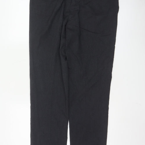 Marks and Spencer Men's Black Slim Fit Trousers 34x33 Business Work Pants