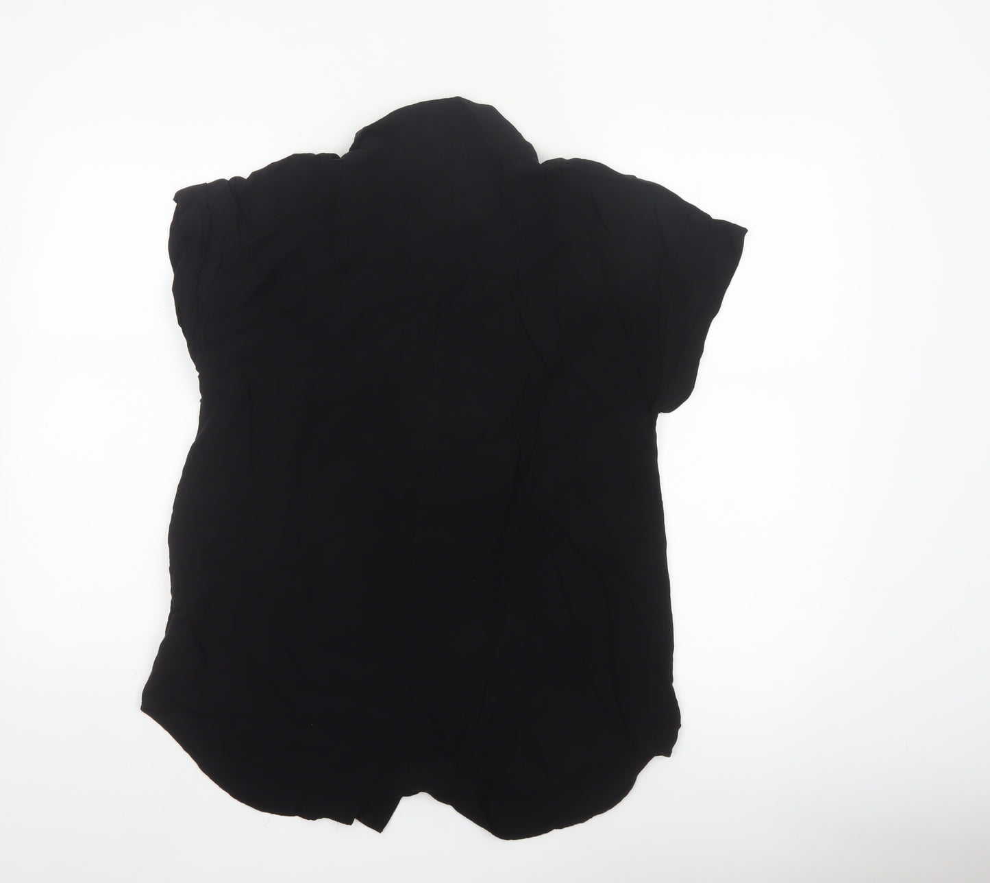 H&M Mama Black Button-Up Maternity Shirt Women’s S