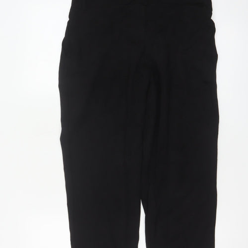 H&M MAMA Women's Black Maternity Jersey Stretch Trousers Size S