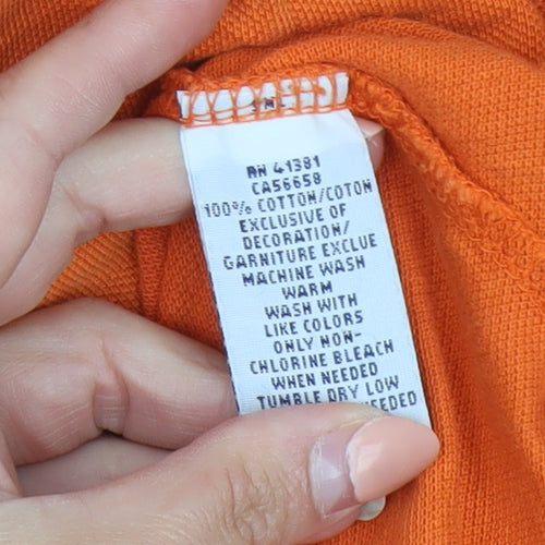 Ralph Lauren Men’s Orange 2XL Custom Fit Polo Shirt