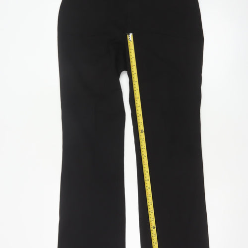 GAP Women’s Black Bootcut Trousers Size 10 Regular Stretch Workwear