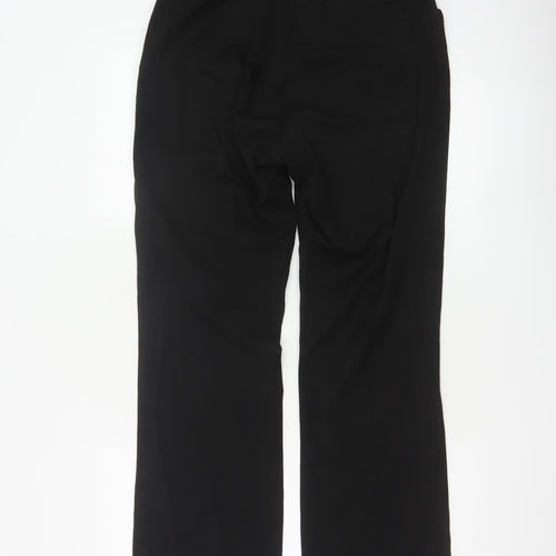 GAP Women’s Black Bootcut Trousers Size 10 Regular Stretch Workwear