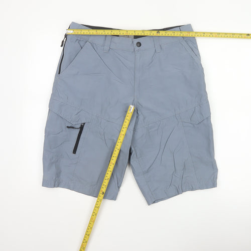 Marks and Spencer Men's Blue Cargo Shorts Size 34 Regular Fit