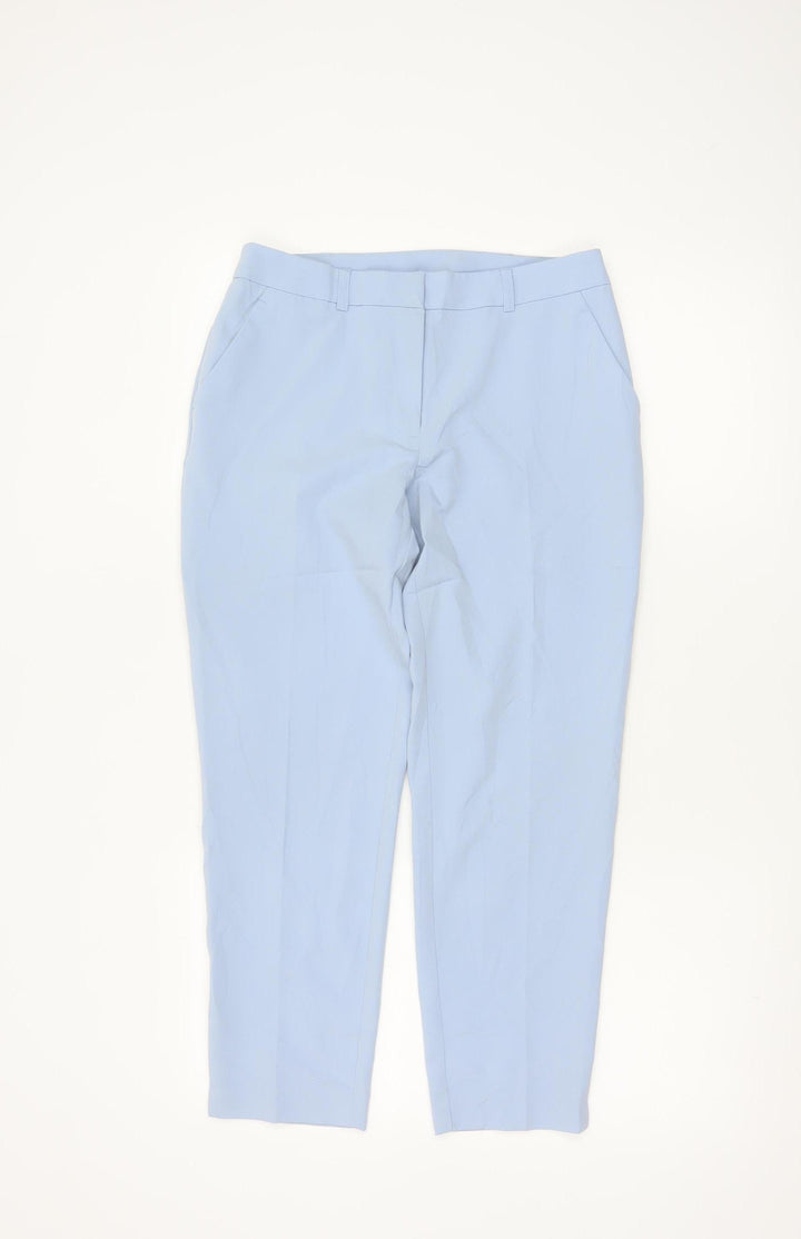 Dorothy Perkins Women’s Blue Petite Cropped Slim Trousers Size 6