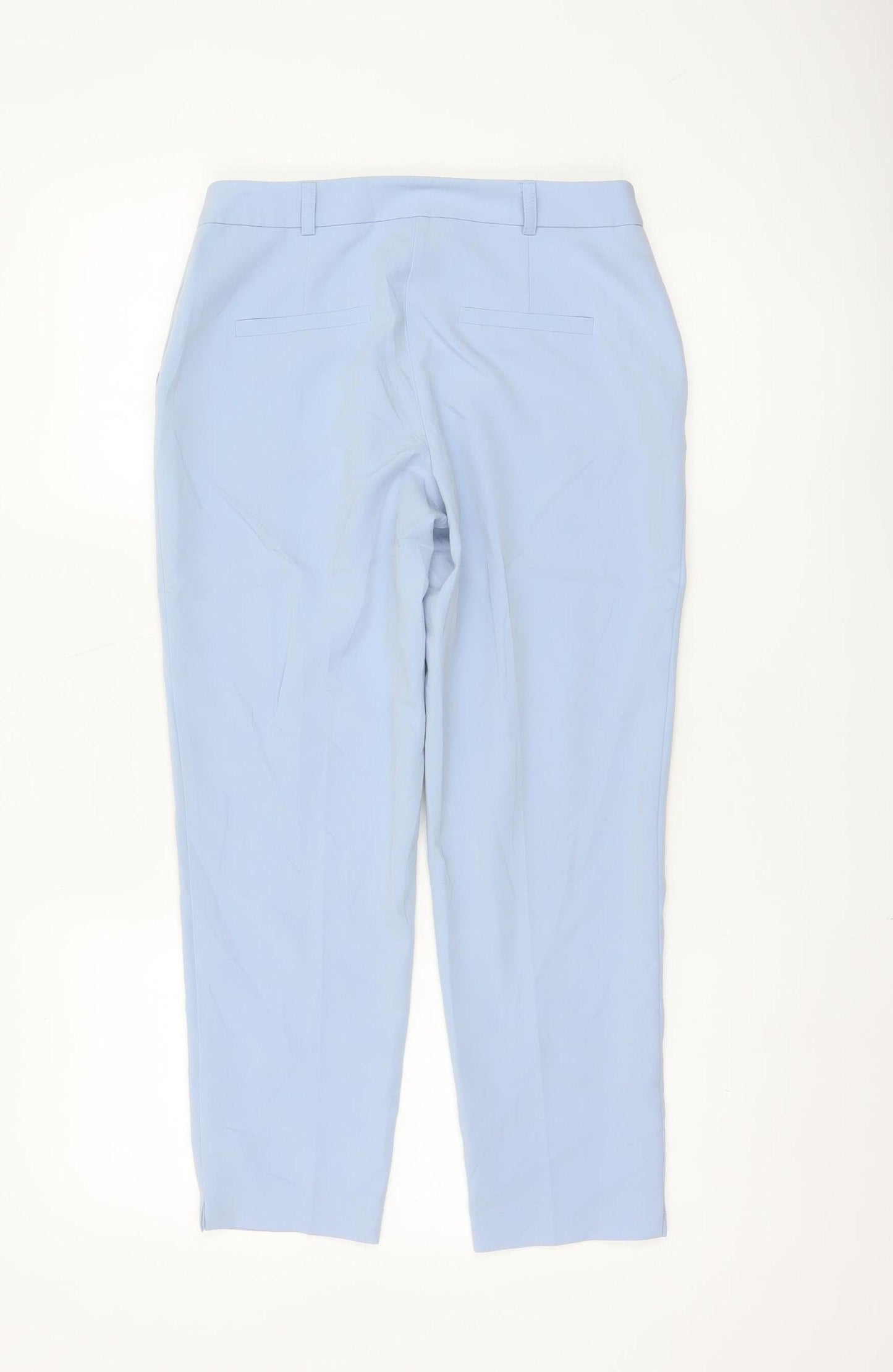 Dorothy Perkins Women’s Blue Petite Cropped Slim Trousers Size 6