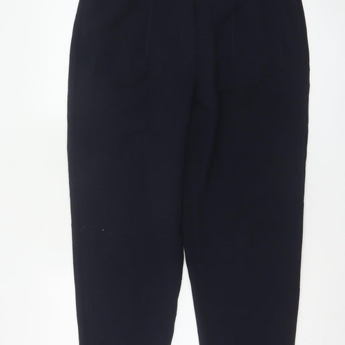 Marks and Spencer Women’s Black Trousers Size 14 Regular Polyester Blend