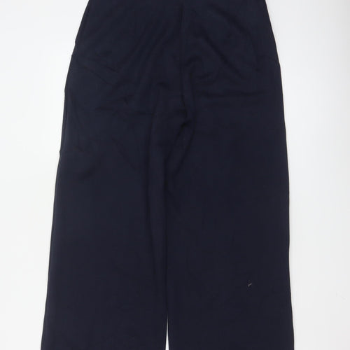 Marks and Spencer Women's Black Wide-Leg Trousers Size 12