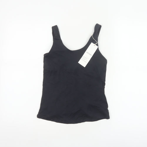 OYSHO Women’s Black Stretch Tank Top Size S Basic Jersey
