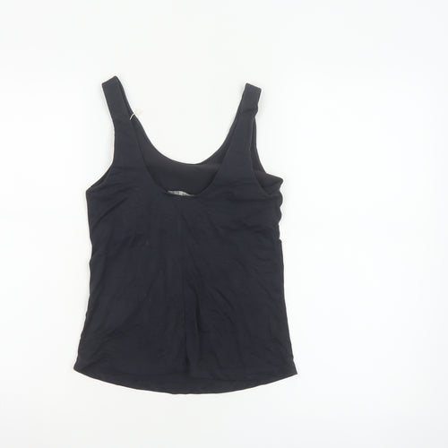 OYSHO Women’s Black Stretch Tank Top Size S Basic Jersey