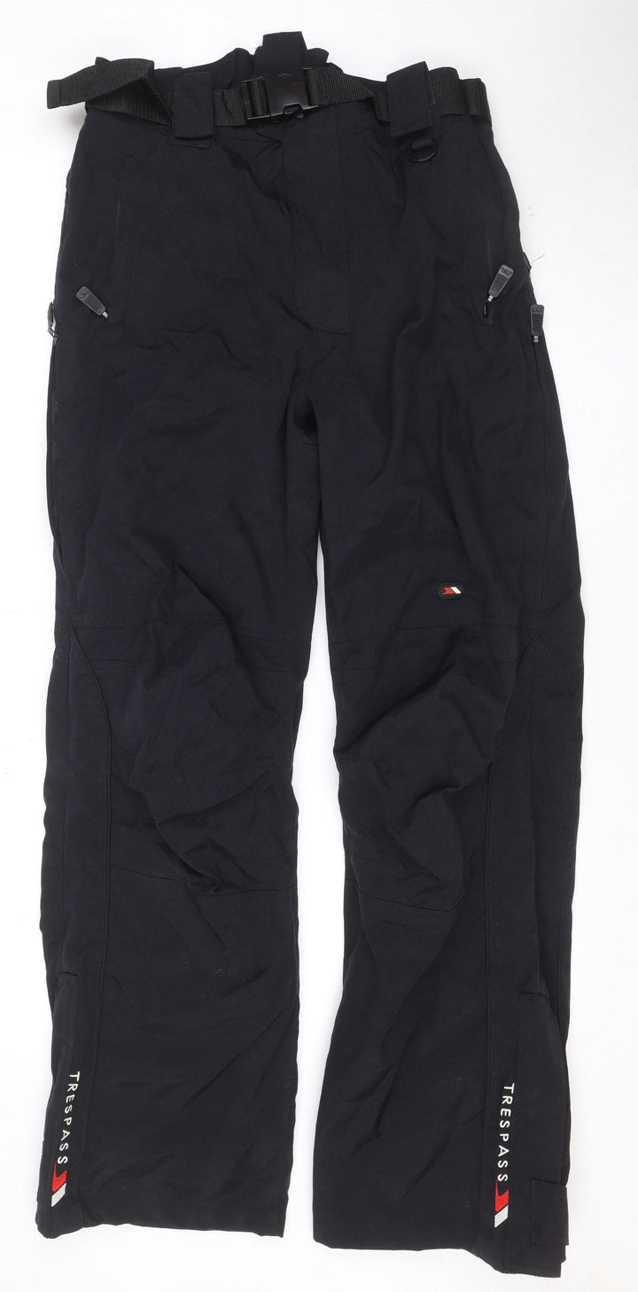 Trespass Womens Black Waterproof Insulated Snow Pants Size M
