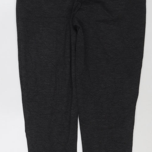 ZARA Women’s Black Cotton Blend Jogger Trousers Size S