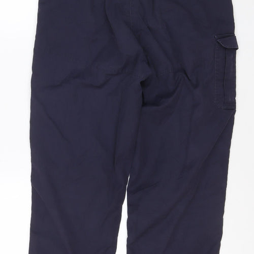Craghoppers Womens Blue Cargo Trousers Size 14 Outdoor Travel Pants