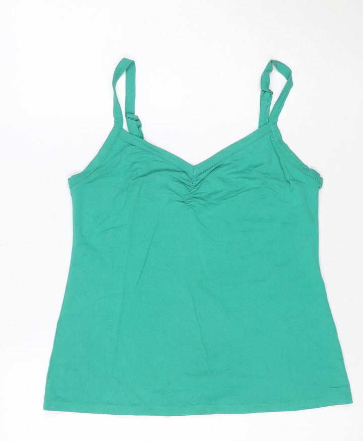 LIMITED COLLECTION Women’s Green Jersey Camisole Tank Top Size 12