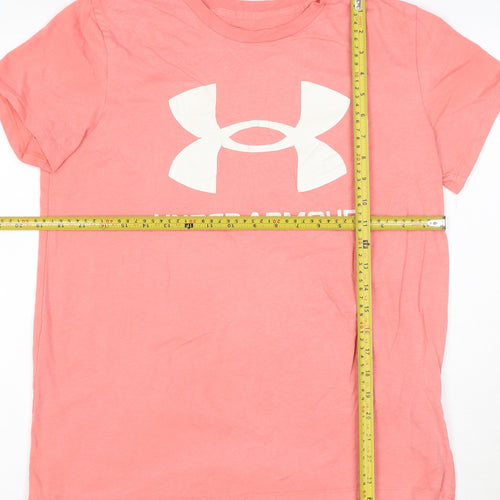 Under Armour Womens Pink Short Sleeve Classic T-Shirt L