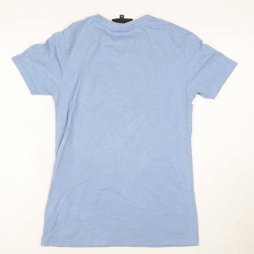 Métissier Paris Men's Blue XS Cotton Graphic T-Shirt