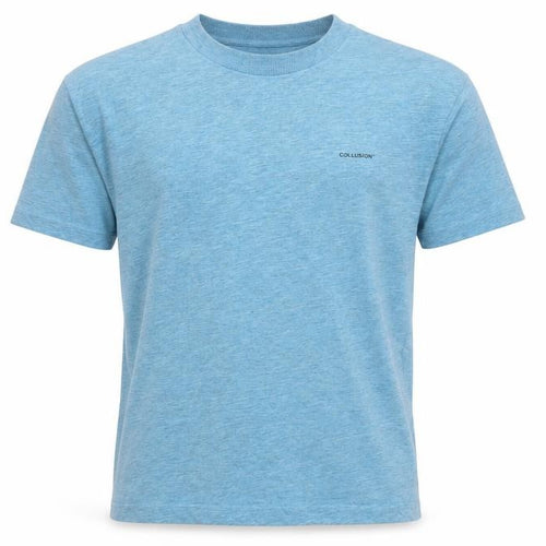 Collusion Men's Blue Crew Neck XL Short Sleeve T-Shirt