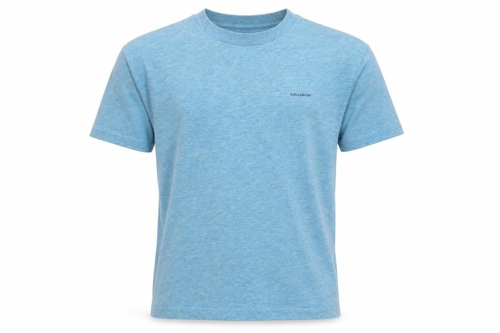 Collusion Men's Blue Crew Neck XL Short Sleeve T-Shirt