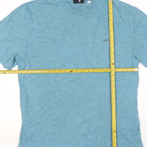 Collusion Men's Blue Crew Neck XL Short Sleeve T-Shirt