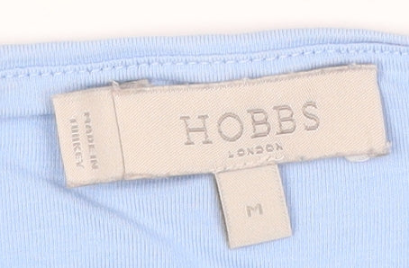 Hobbs Women Blue Sleeveless Jersey Cotton Stretch Tank Top Size M