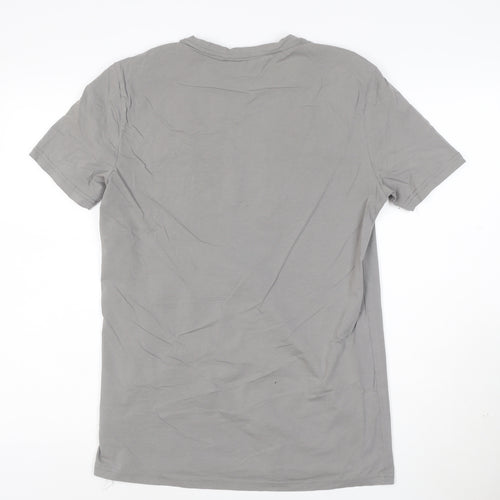 Antony Morato Men's Grey Slim Fit Crew Neck T-Shirt L