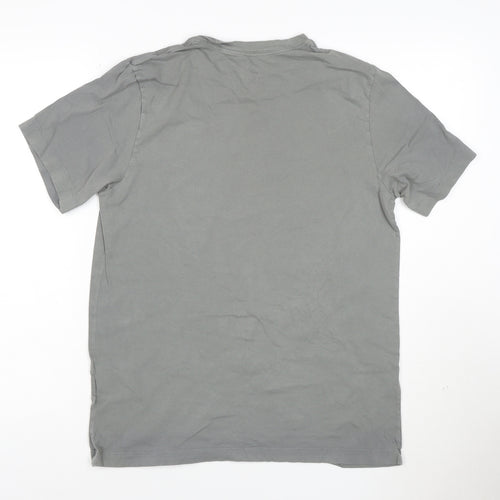 Nike Mens Grey Just Do It Graphic Short Sleeve Cotton T-Shirt M