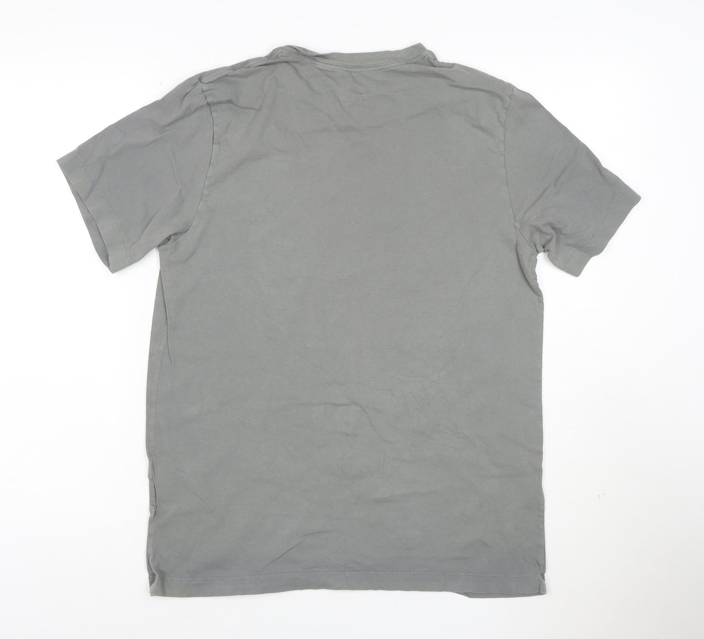Nike Mens Grey Just Do It Graphic Short Sleeve Cotton T-Shirt M