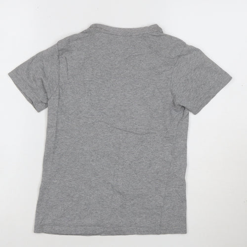 McKenzie Girls Grey Short Sleeve Crew Neck Cotton T-Shirt 12-13 Years