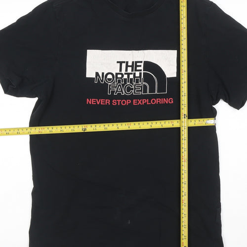 The North Face Men's Black Small Graphic Outdoor T-Shirt