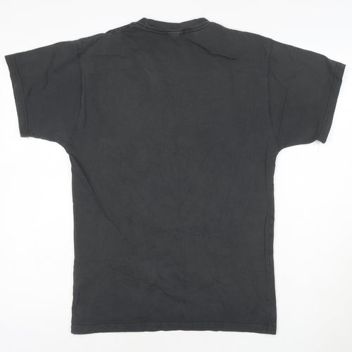 Nike Men's Black XS Sports Logo Crew Neck Cotton T-Shirt