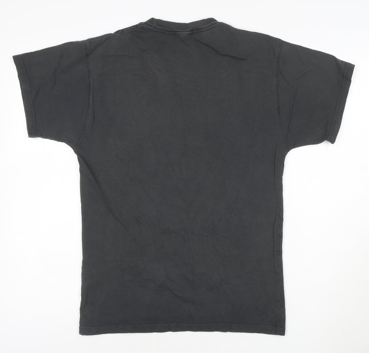 Nike Men's Black XS Sports Logo Crew Neck Cotton T-Shirt